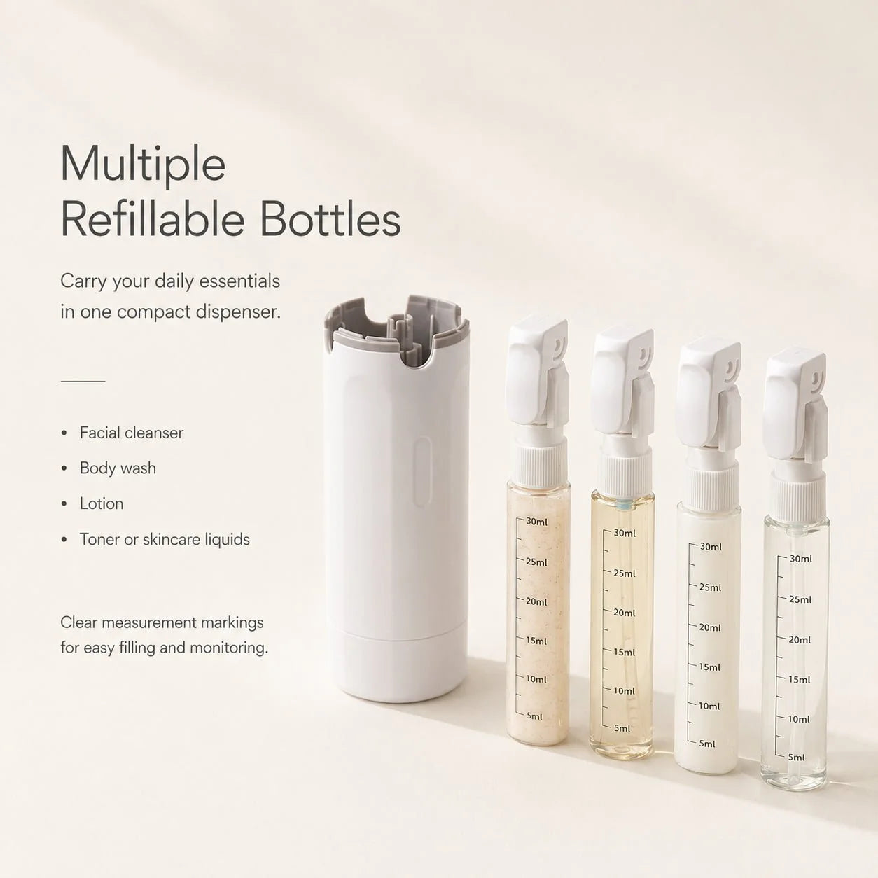 Premium 4-in-1 Bottle Dispenser